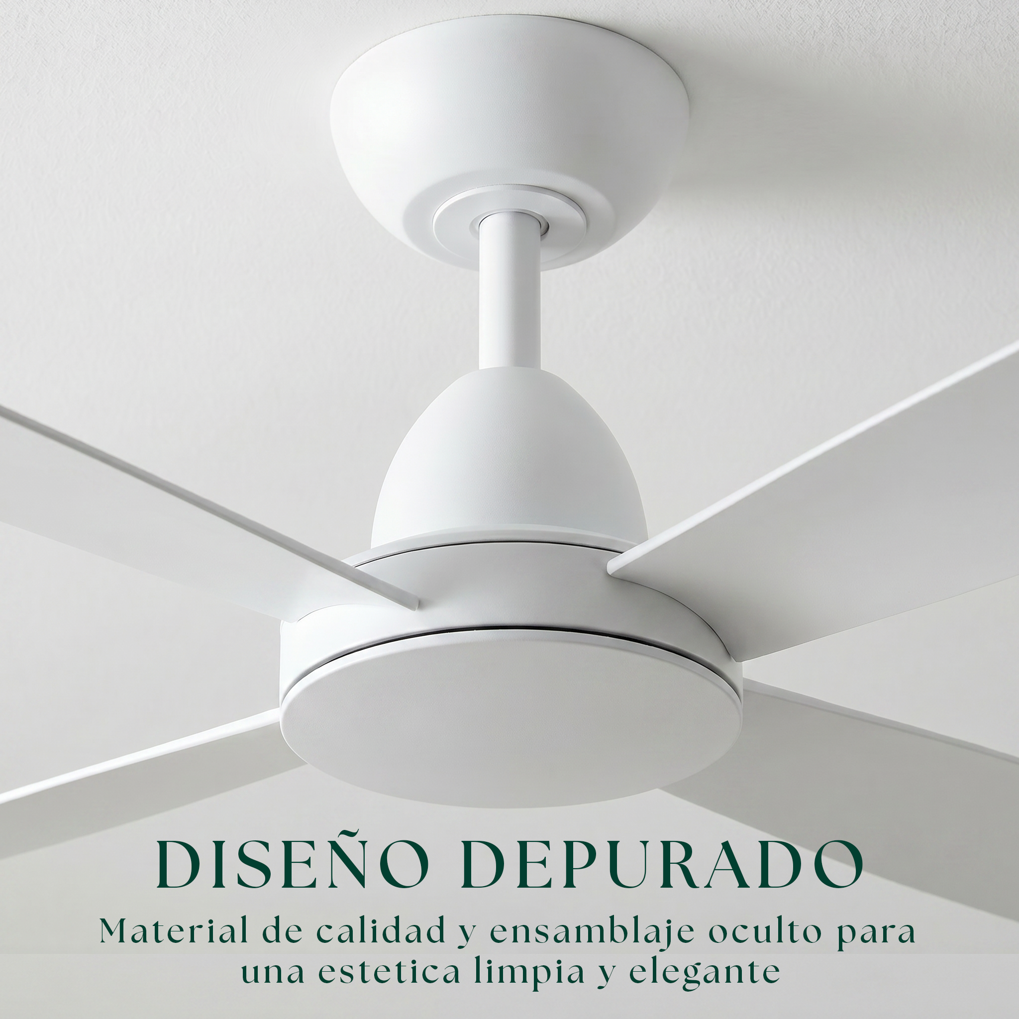 Saona 122 cm Ceiling Fan (7-20 m²) – 4 ABS Blades
