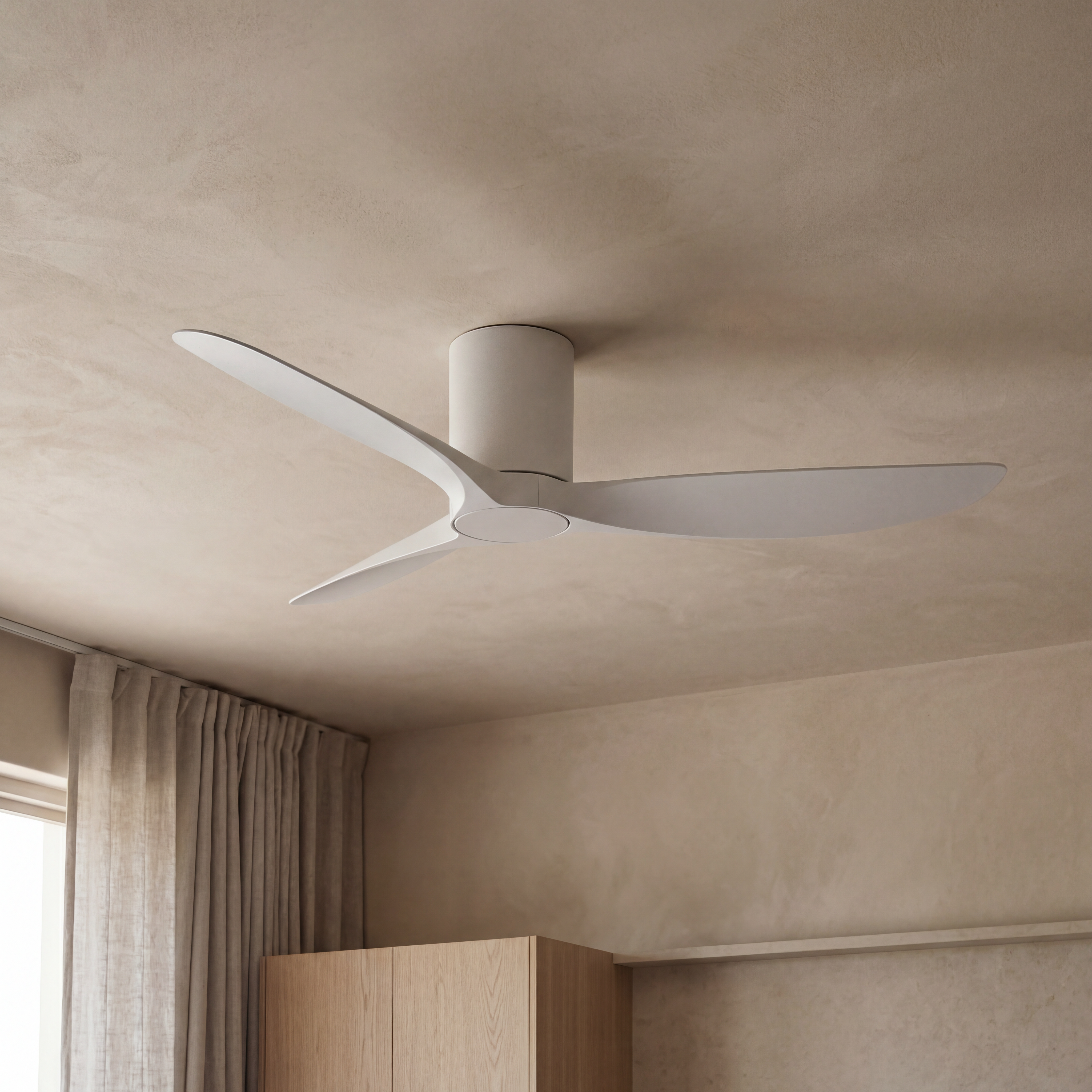 Ventilateur de plafond Golfet 132 cm (10-20 m²) - 3 pales en ABS