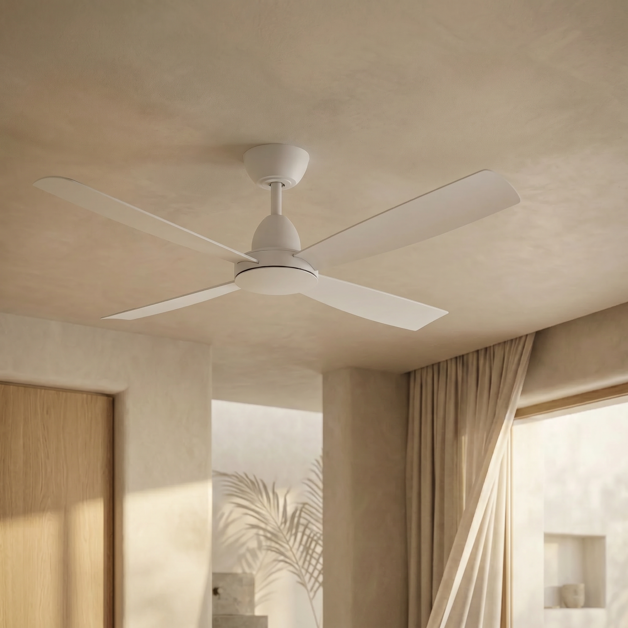 Saona 122 cm Ceiling Fan (7-20 m²) – 4 ABS Blades